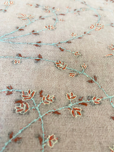 100% cashmere scarf | pale dusty rose | sustainable clothing | Ships from California